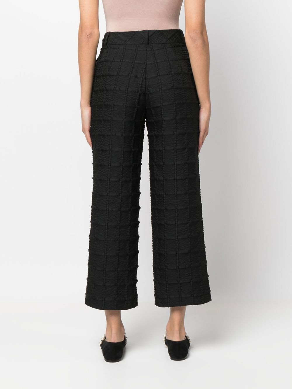 Jaylee mid-rise cropped trousers - 4