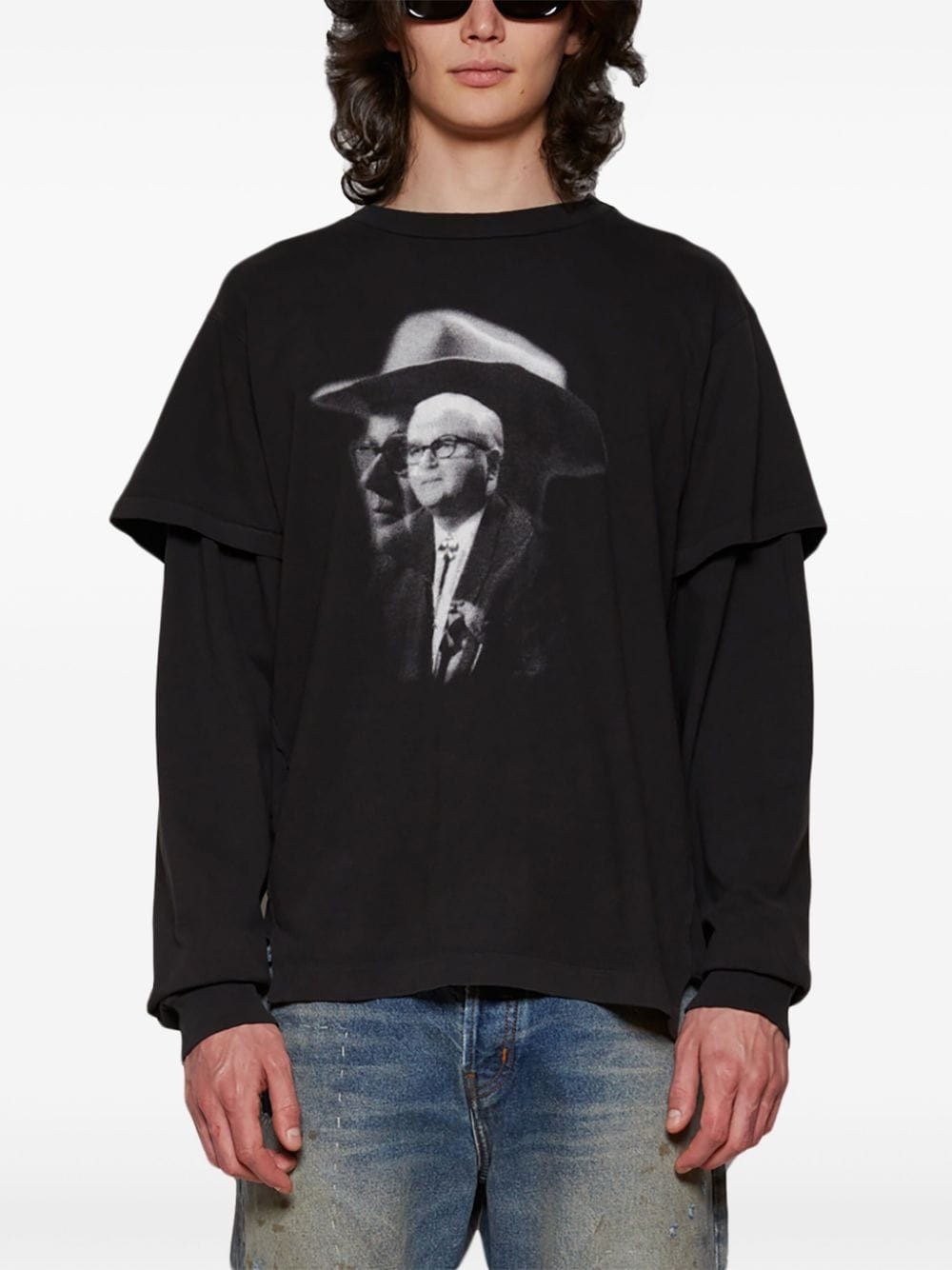 Texas Pastor Assemblage LS cotton T-shirt - 3