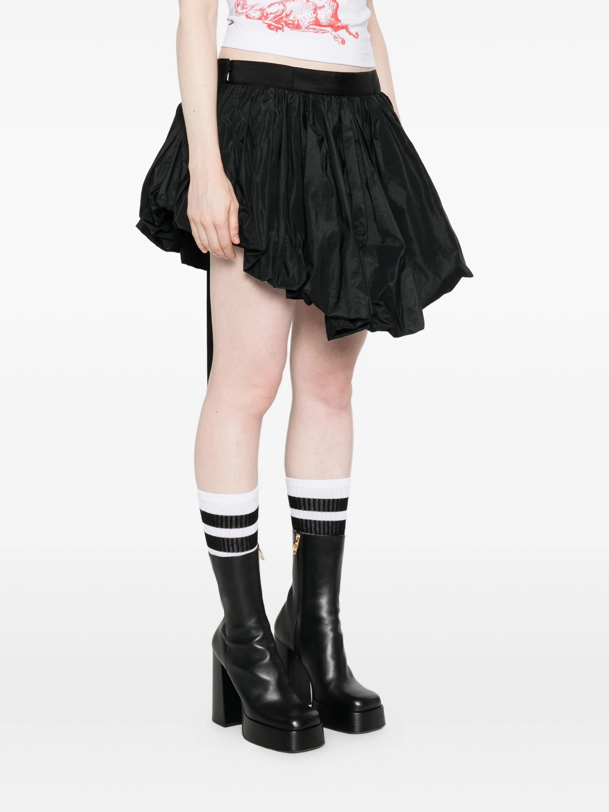 Dsquared2 Bow-detailed Ruffled Mini Skirt - 5