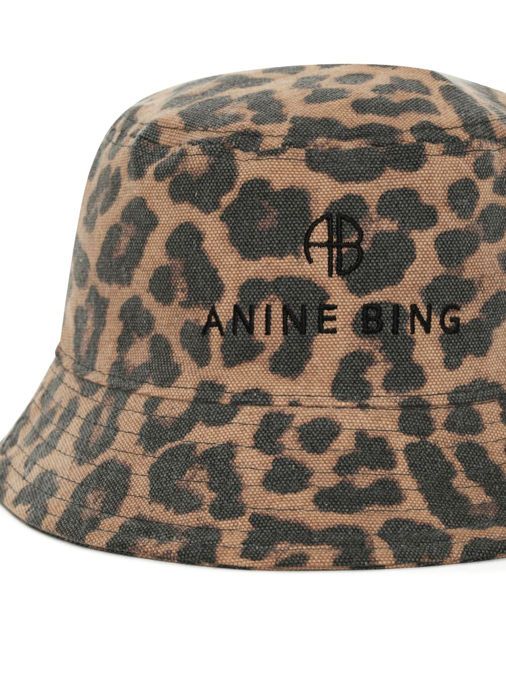 Nicks leopard-print bucket hat - 2