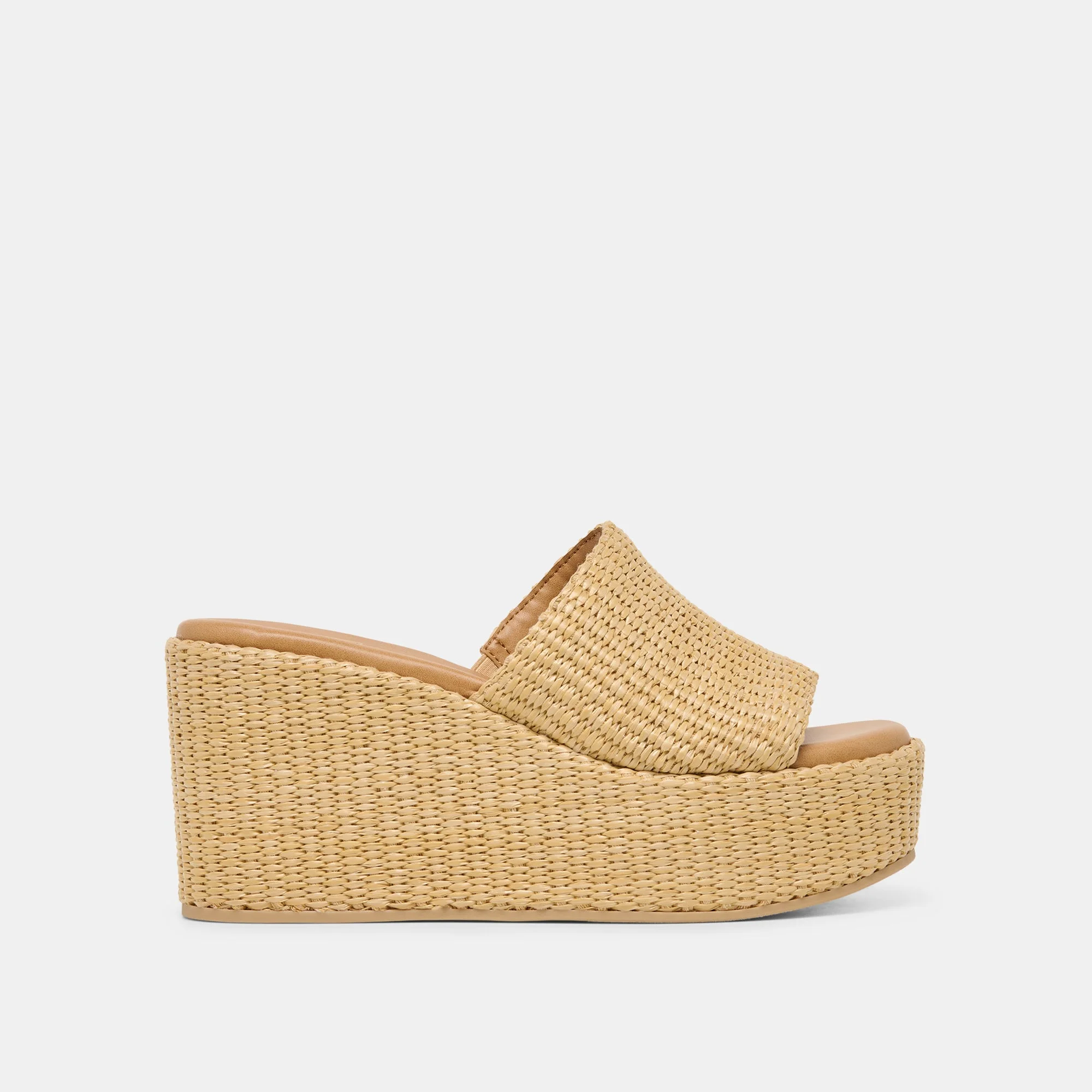 JOCLYN WEDGES LT NATURAL RAFFIA - 1