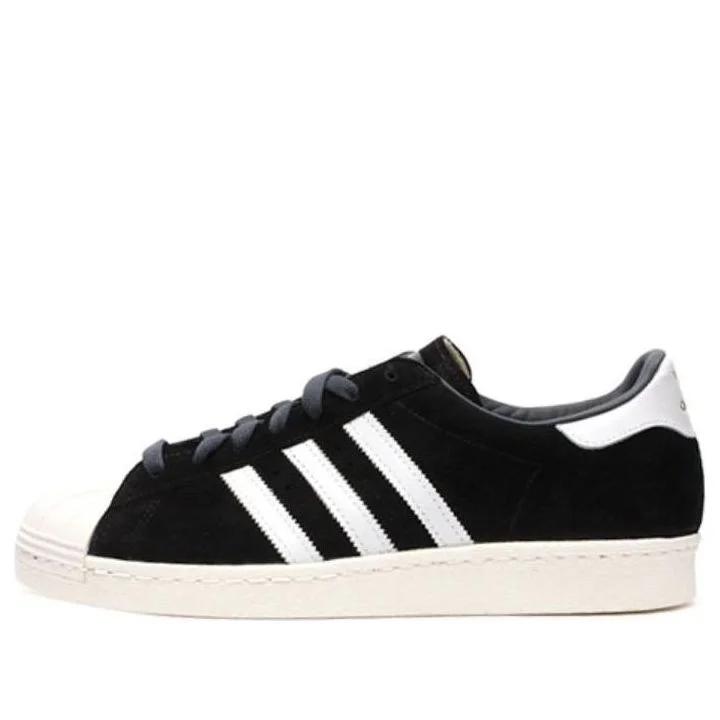 adidas originals Superstar 80s Dlx Suede 'Black White' B25961 - 1