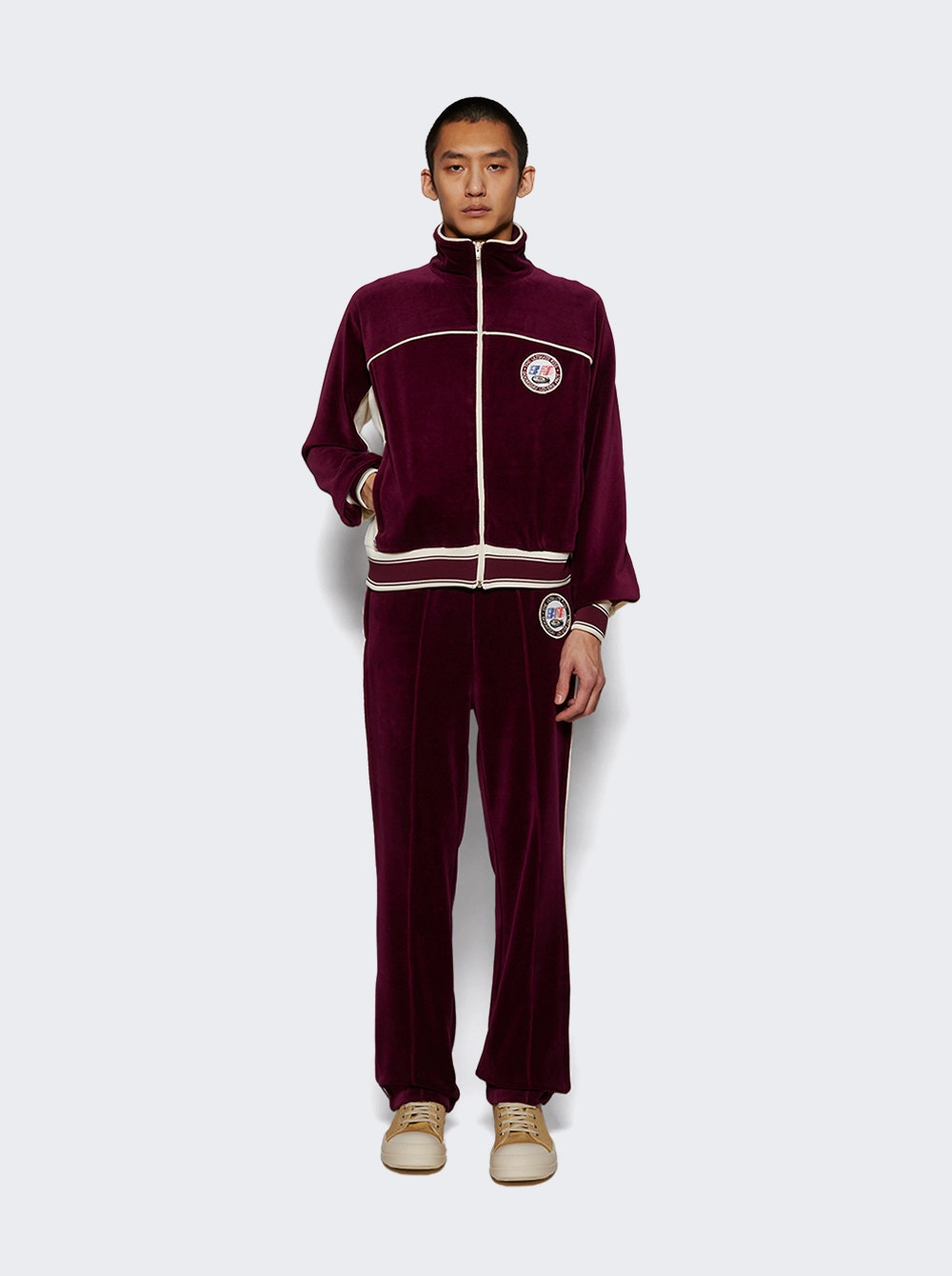 Lm Track Pants Burgundy - 5