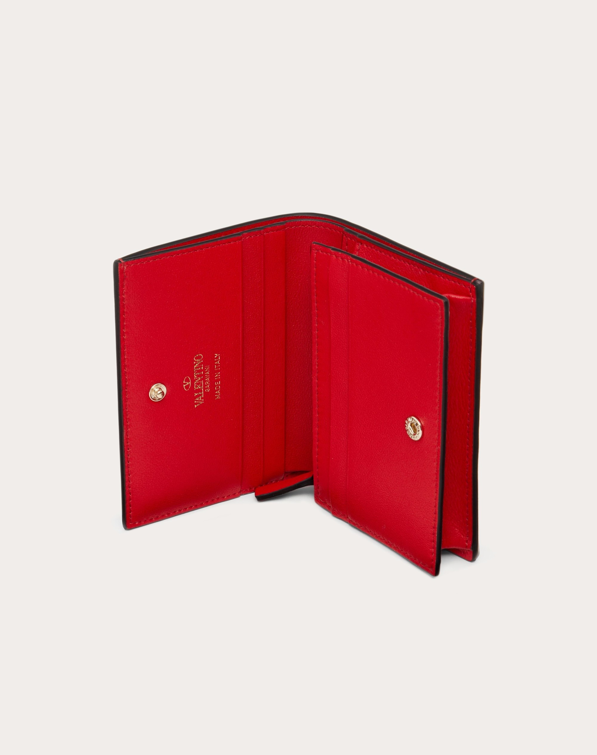 SMALL ROCKSTUD CALFSKIN WALLET - 5