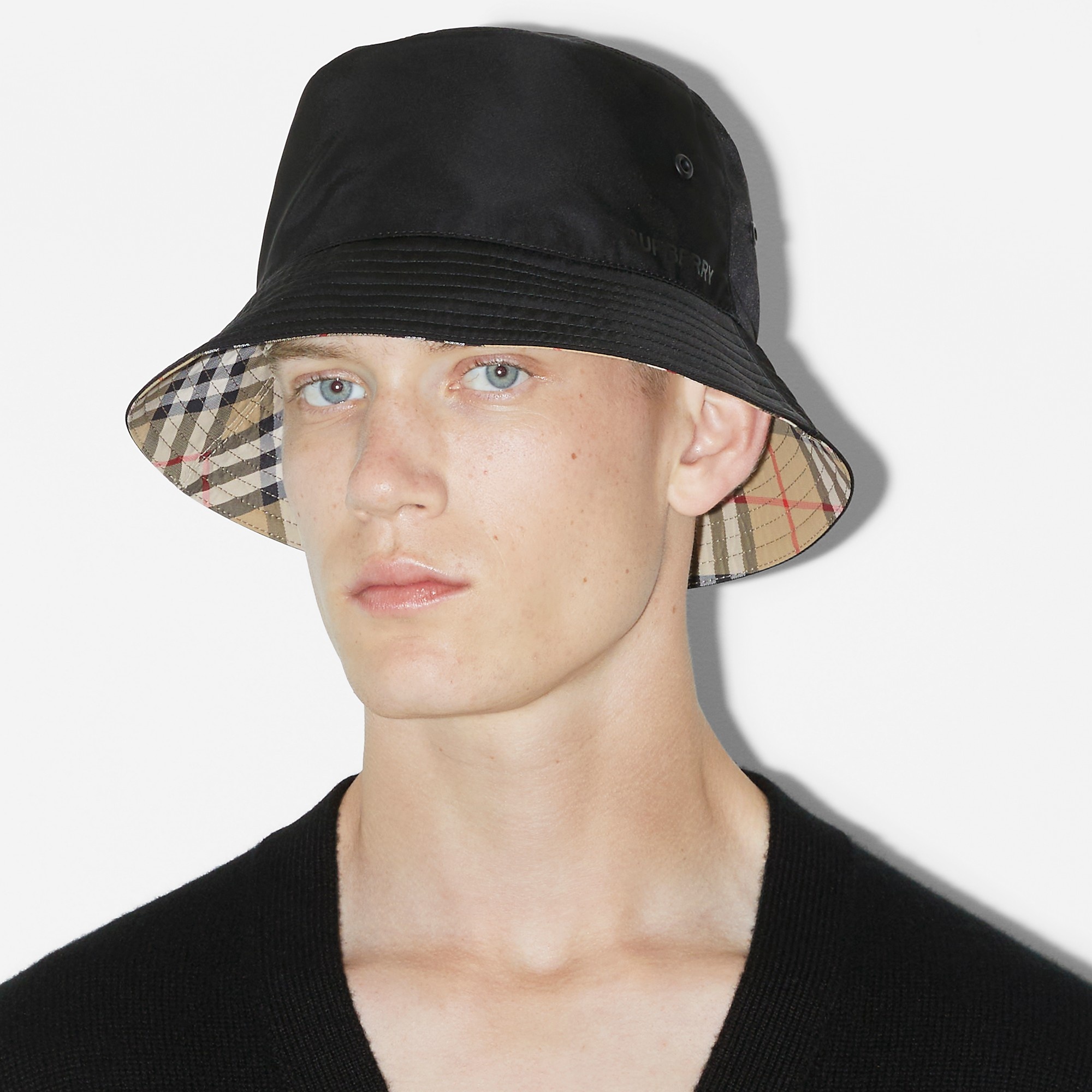 Nylon Reversible Bucket Hat - 2