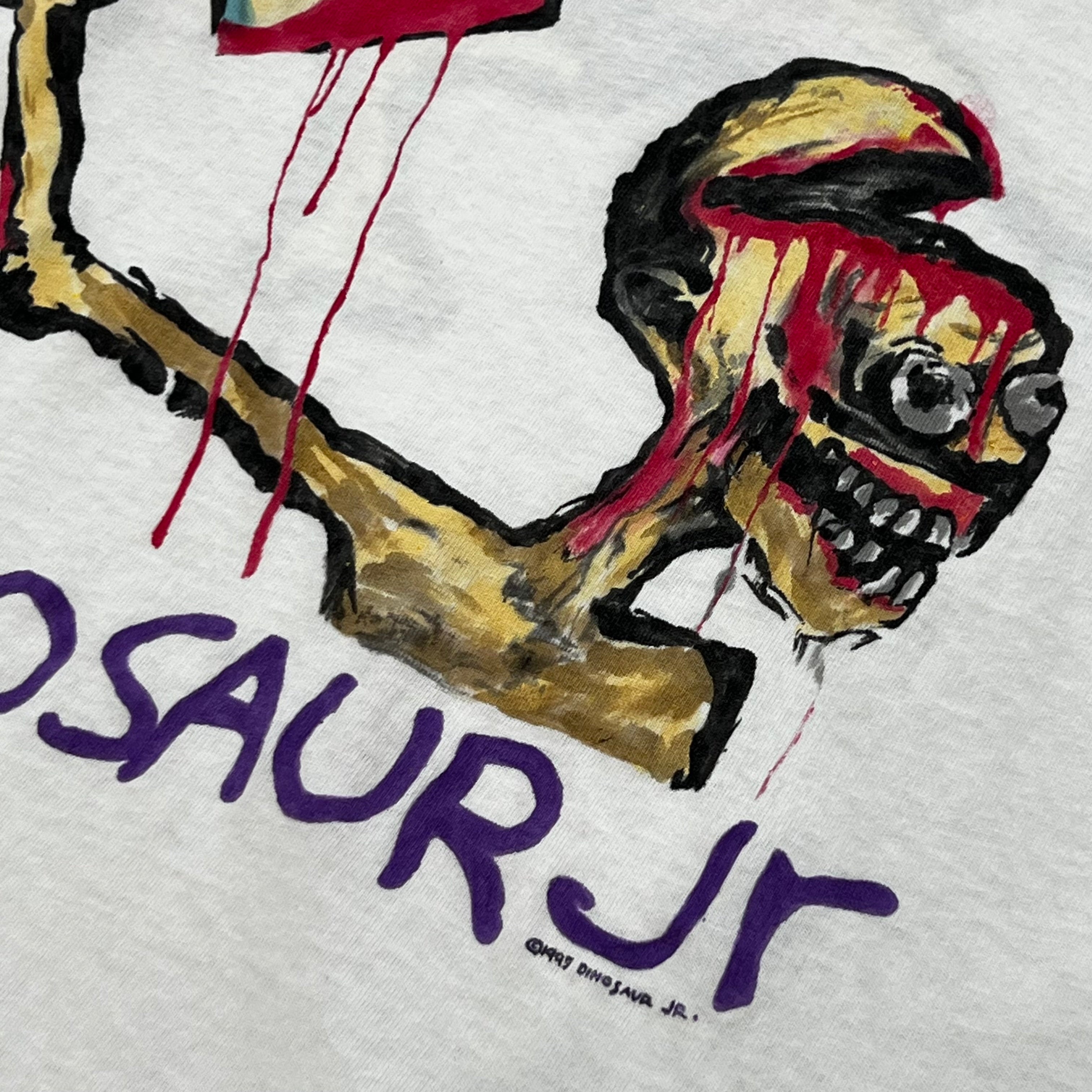 Final Blow - Vintage 1993 Dinosaur Jr. Start Choppin' T-Shirt SZ L - 5