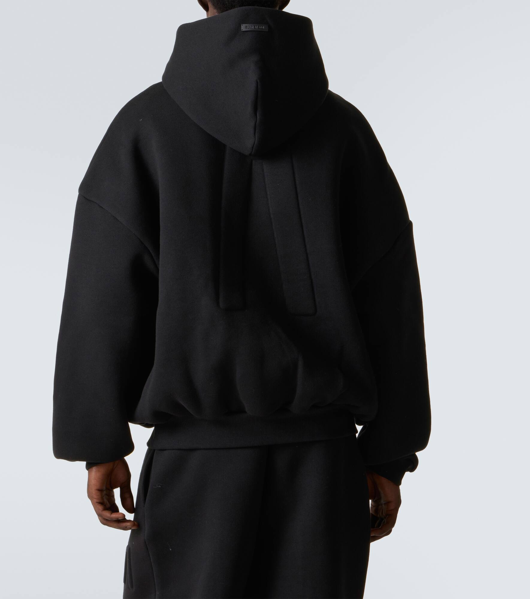 Athletic cotton-blend hoodie - 4