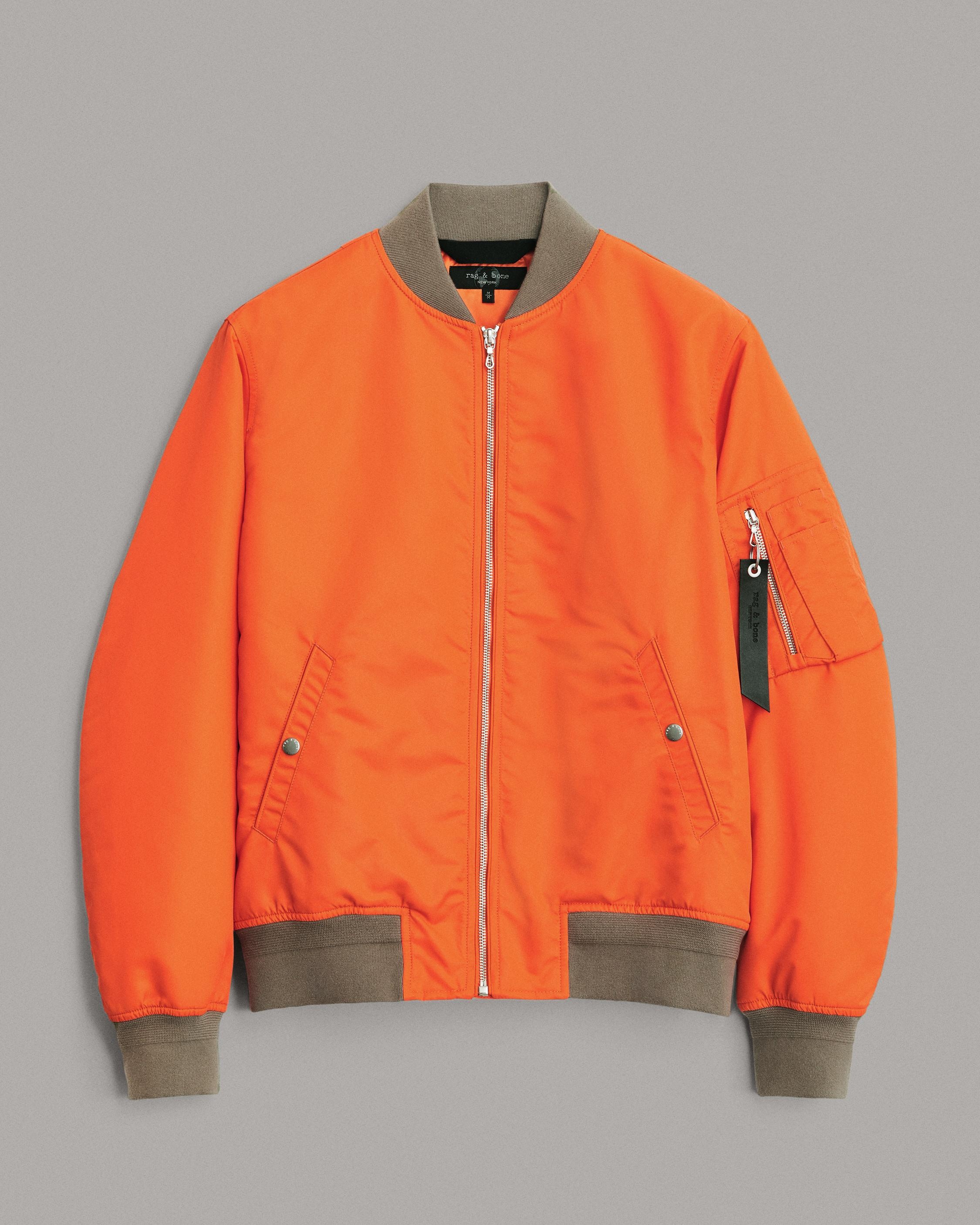 Buy the Manston Recycled Nylon Bomber