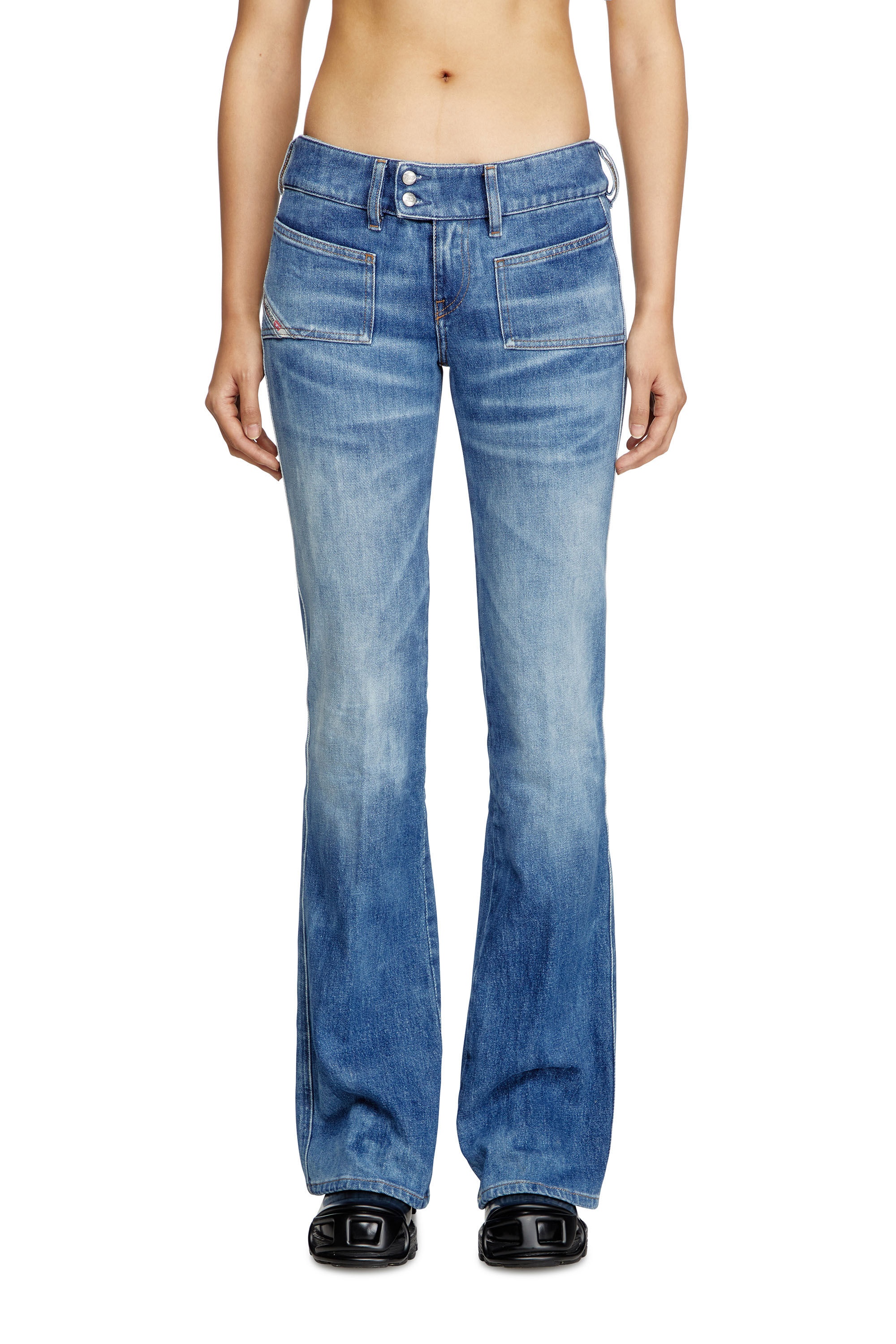BOOTCUT JEANS D-HUSH 09L19 - 3
