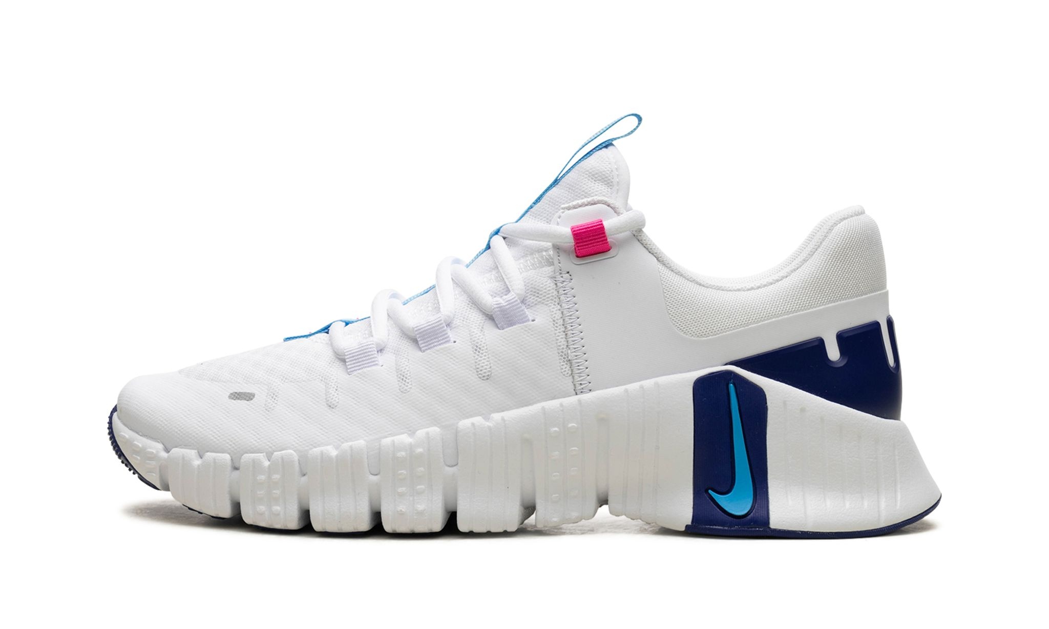 FREE METCON 5 WMNS "WHITE AQUARIUS BLUE" - 1