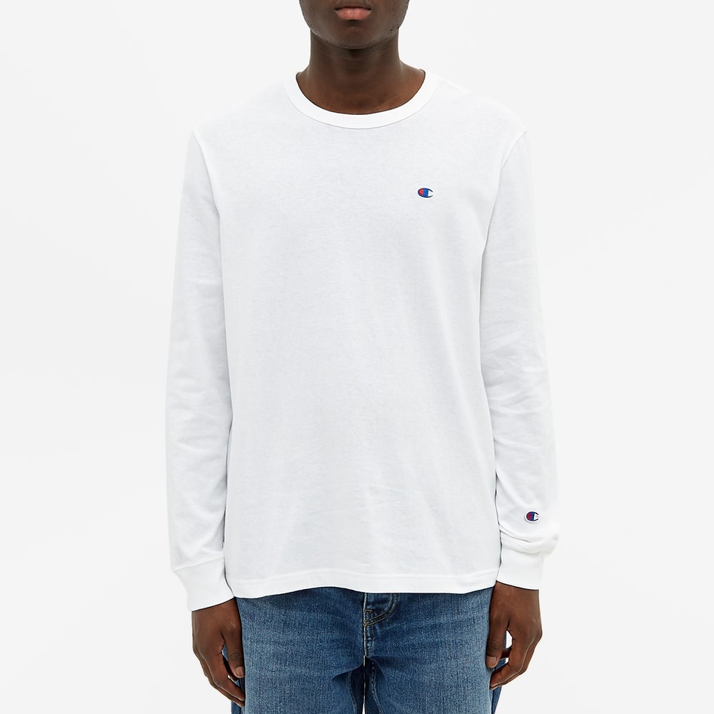 Champion Reverse Weave Long Sleeve Classic Tee - 4