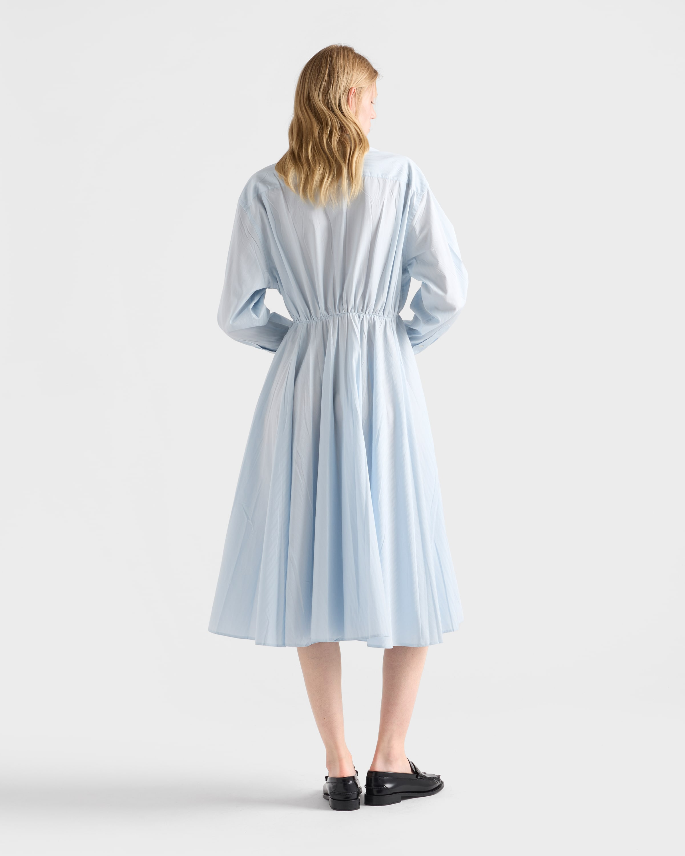Cotton midi dress - 5
