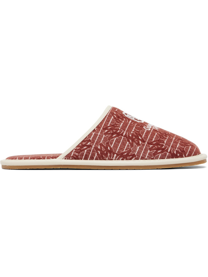 Red 'Chateau Amiri' MA Slippers 1
