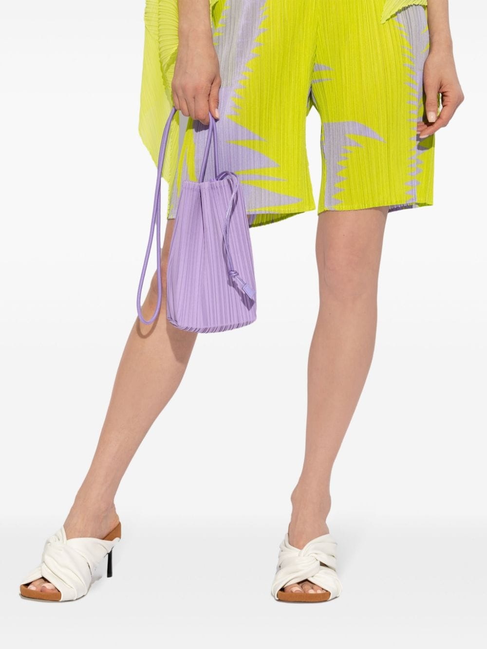 Bloom Pleat cross body bag - 2