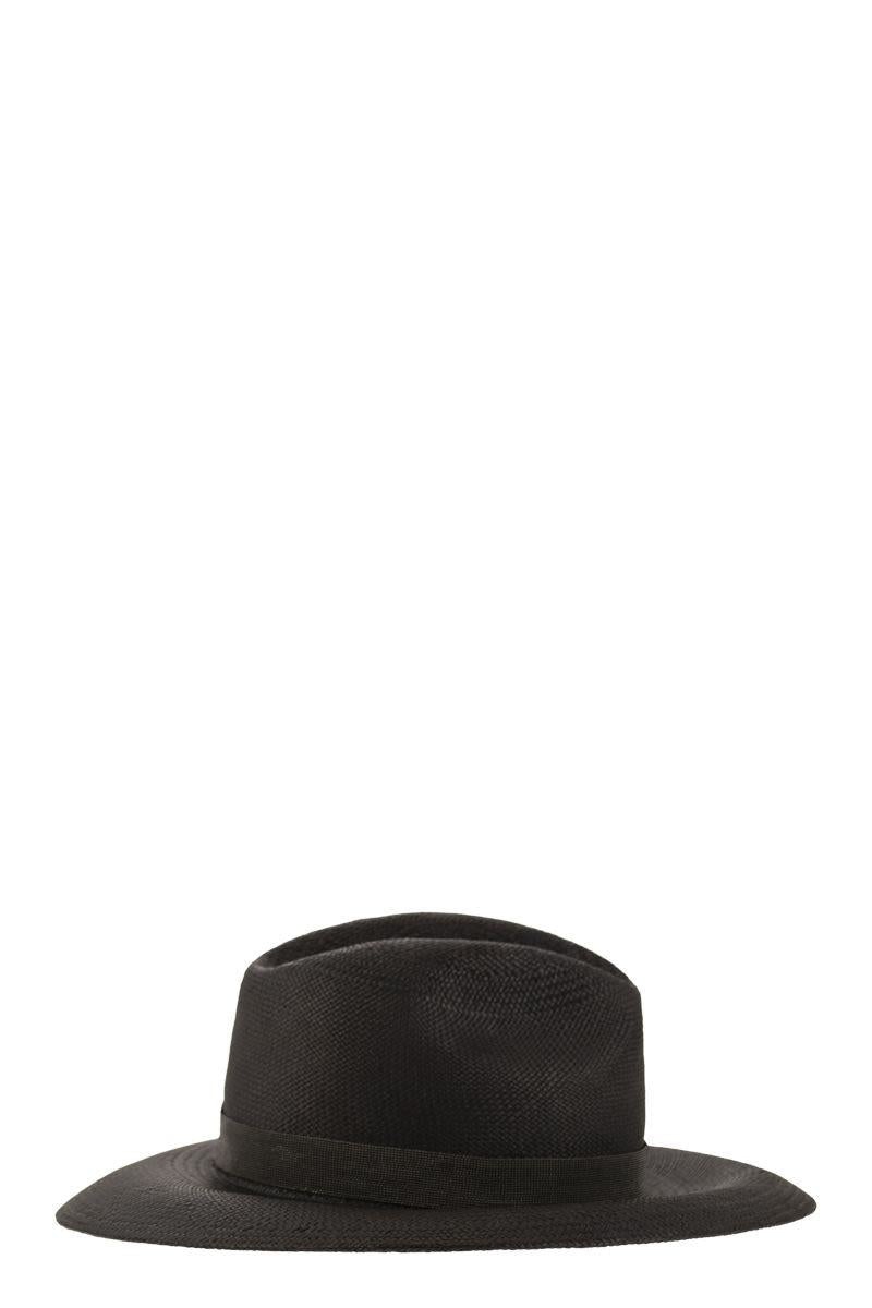 Brunello Cucinelli BRUNELLO CUCINELLI STRAW HAT WITH