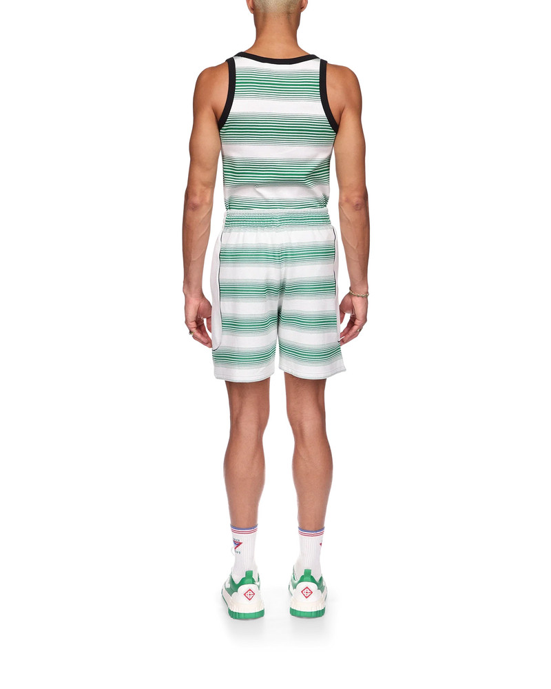 Gradient Stripe Sweatshorts 4