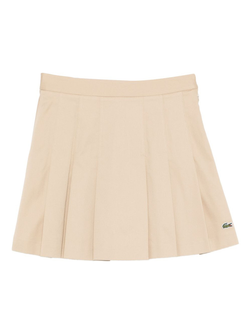 pleated mini skirt 1
