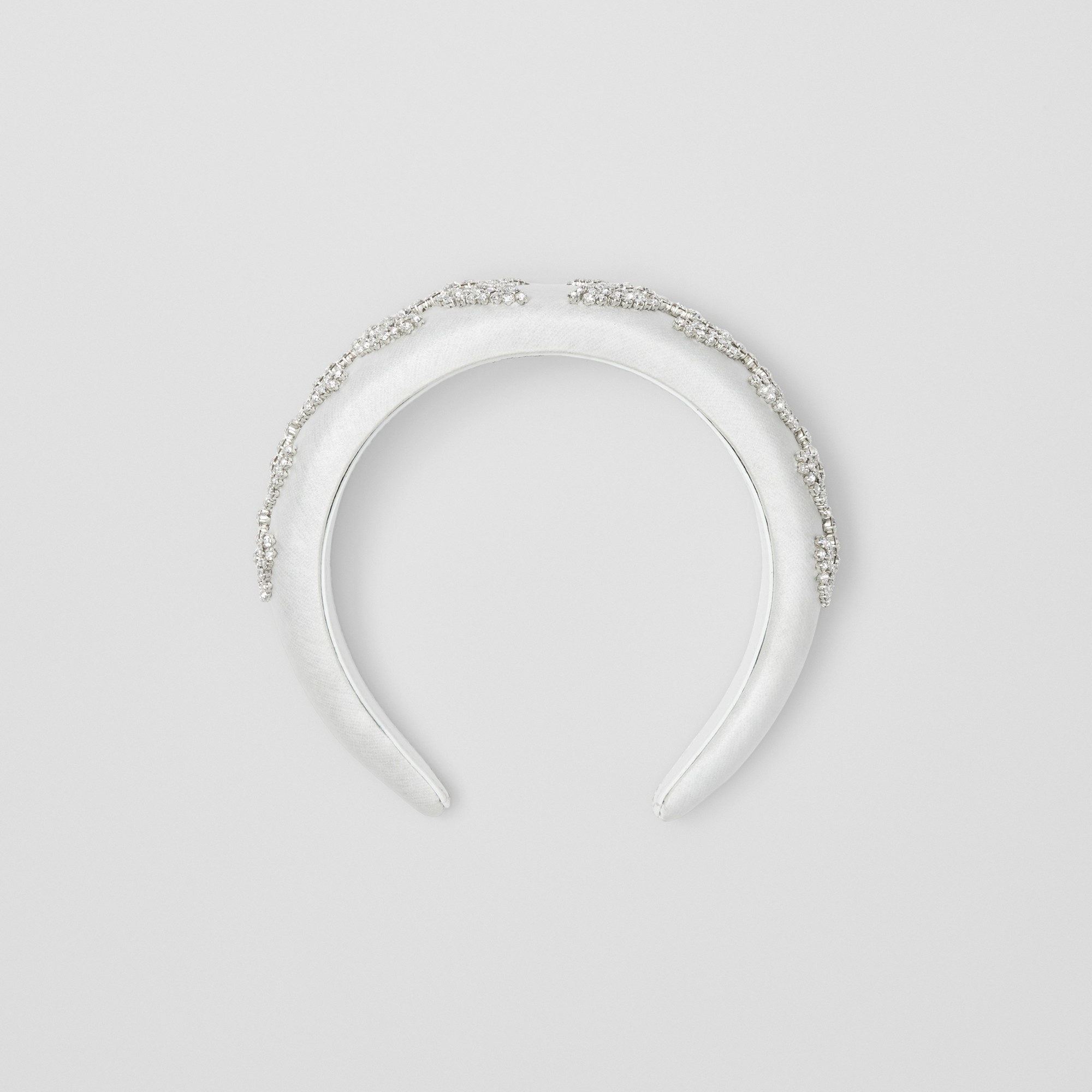 Crystal-embellished Silk Blend Hairband - 1