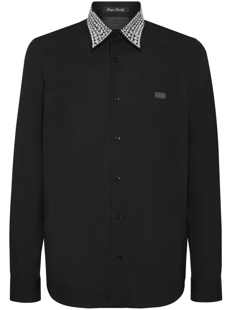 Sugar Daddy crystal-embellished shirt 1