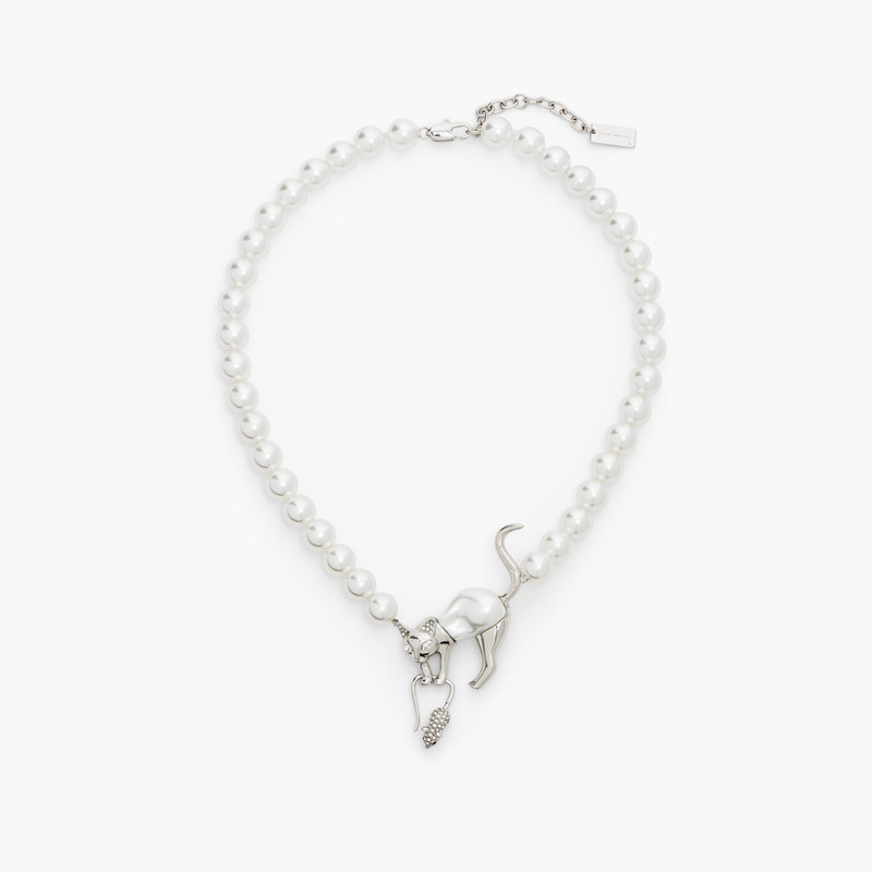 THE CAT AND MOUSE PEARL NECKLACE - 1