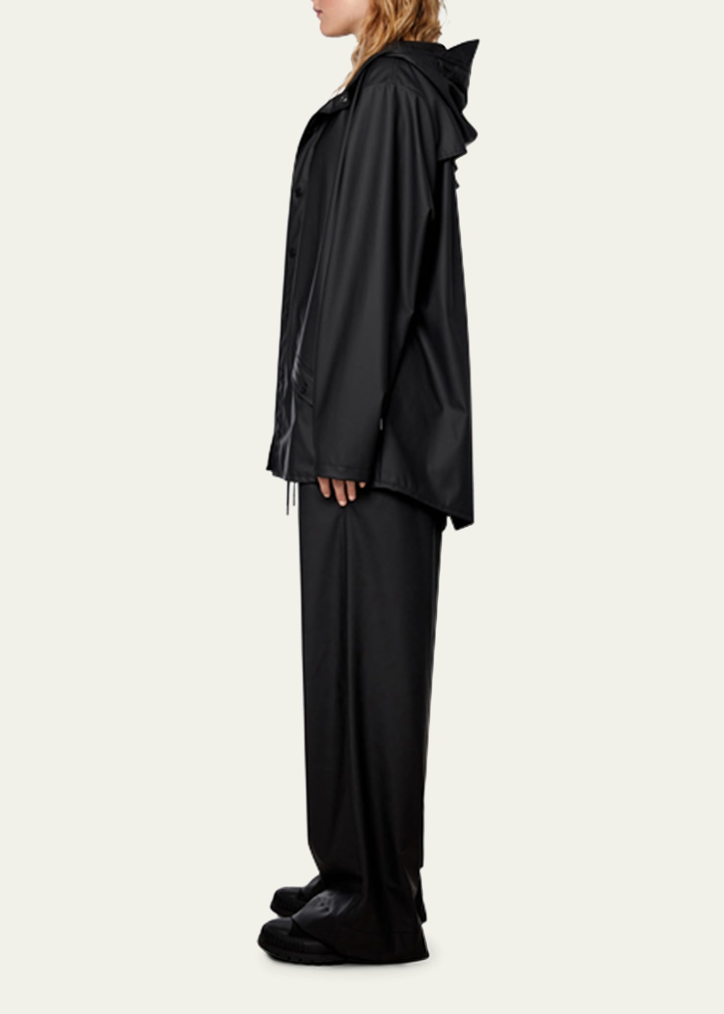 Snap-Front Hooded Jacket - 4