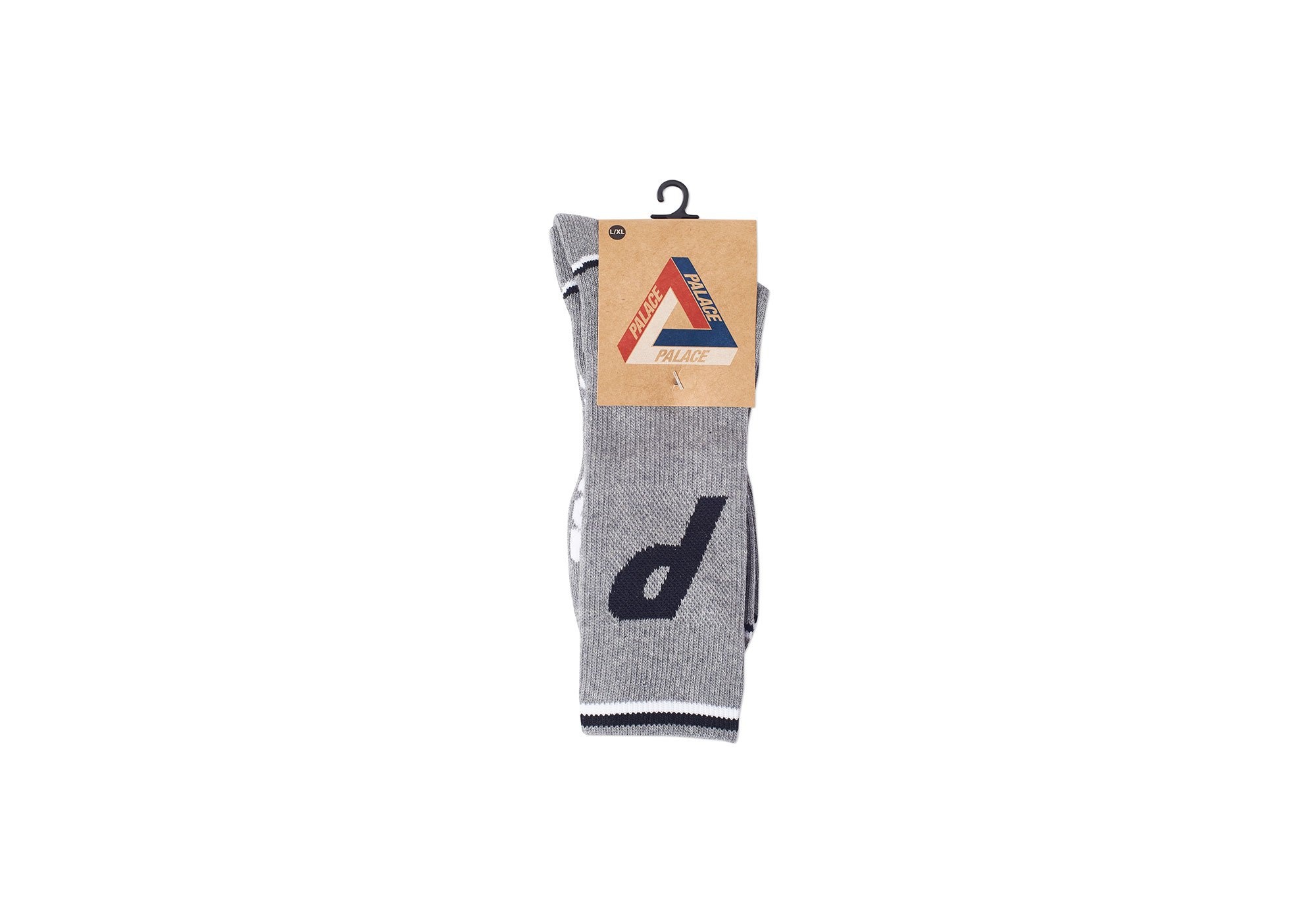 P TIP SOCK GREY MARL - 2