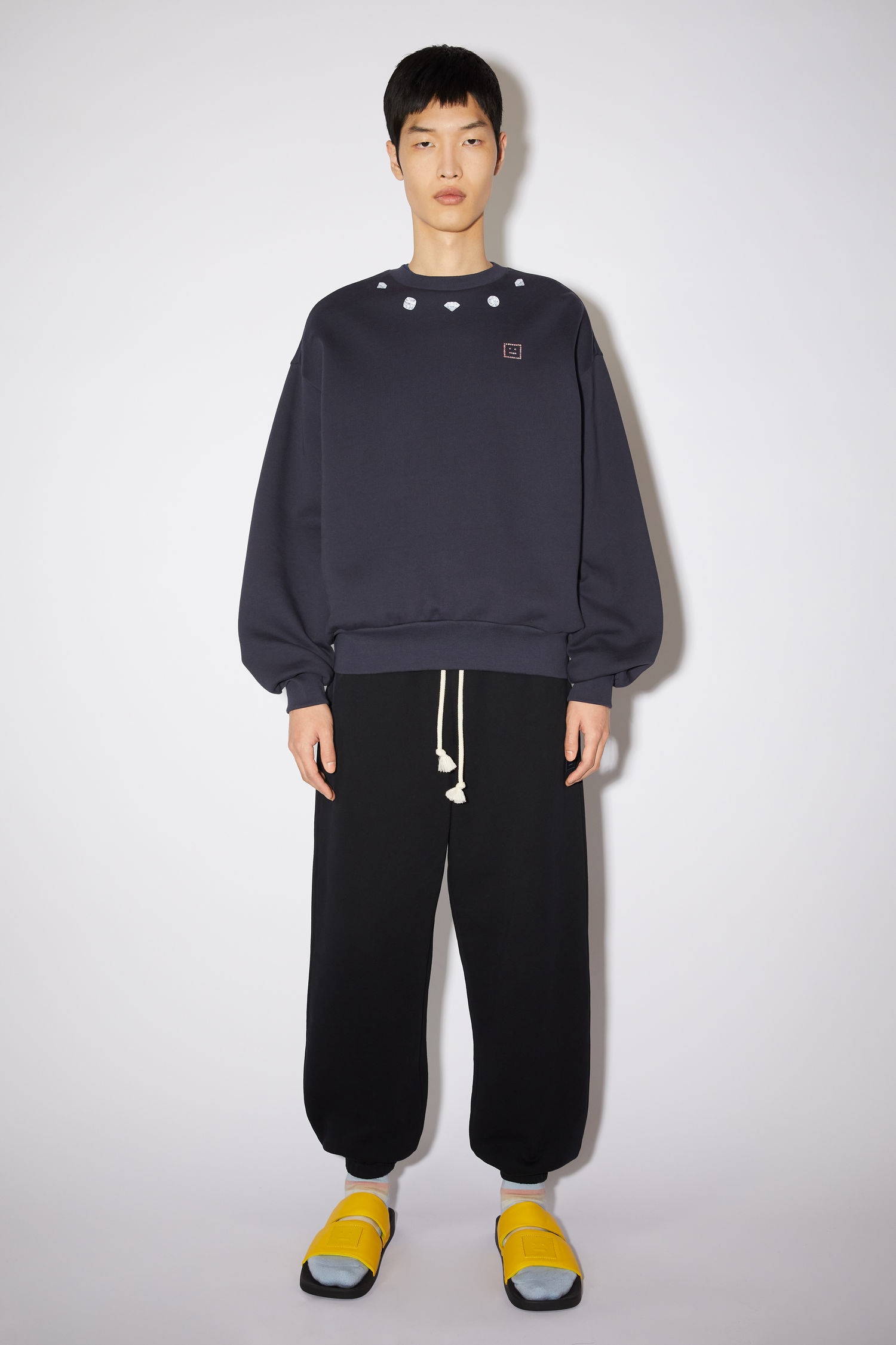 Relaxed sweatshirt - Navy - 2