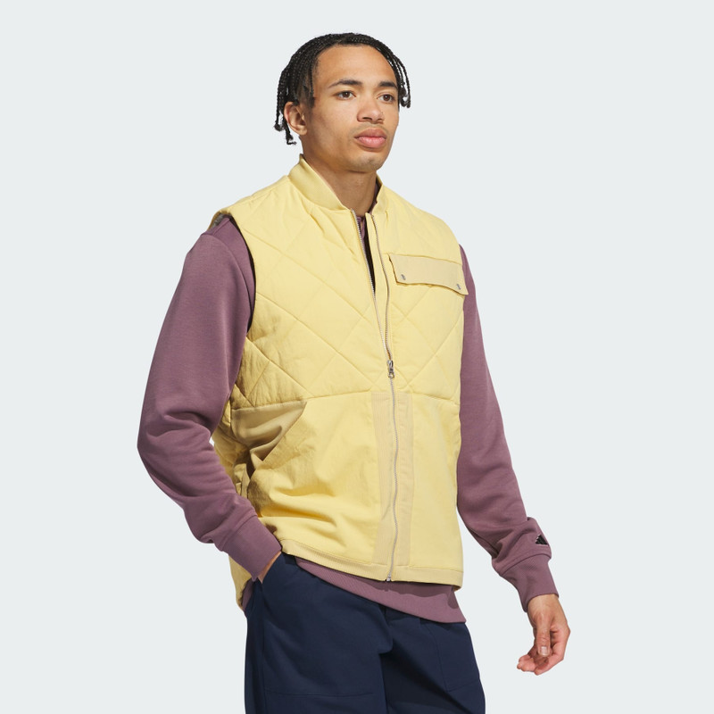 Go-to Quilted Dwr Full Zip Vest 4