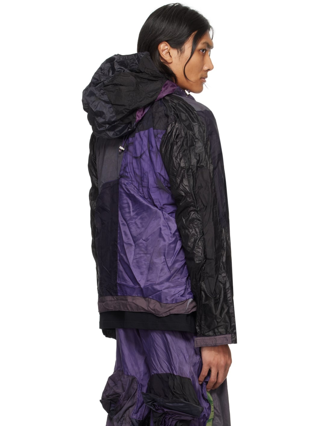 Purple & Black M Jacket - 3