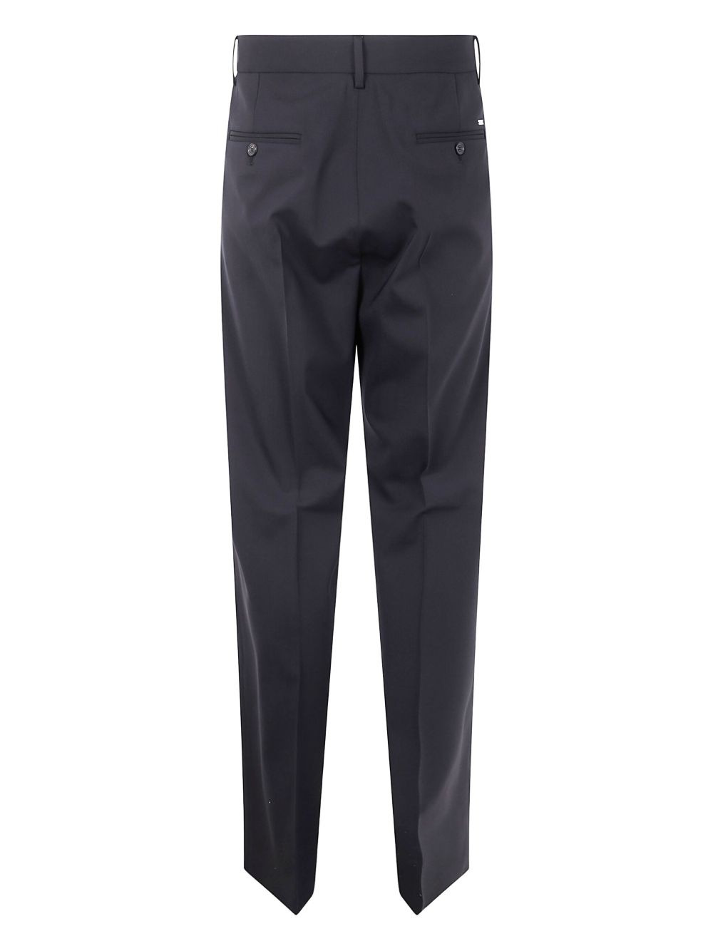 wool press pleat trousers - 2