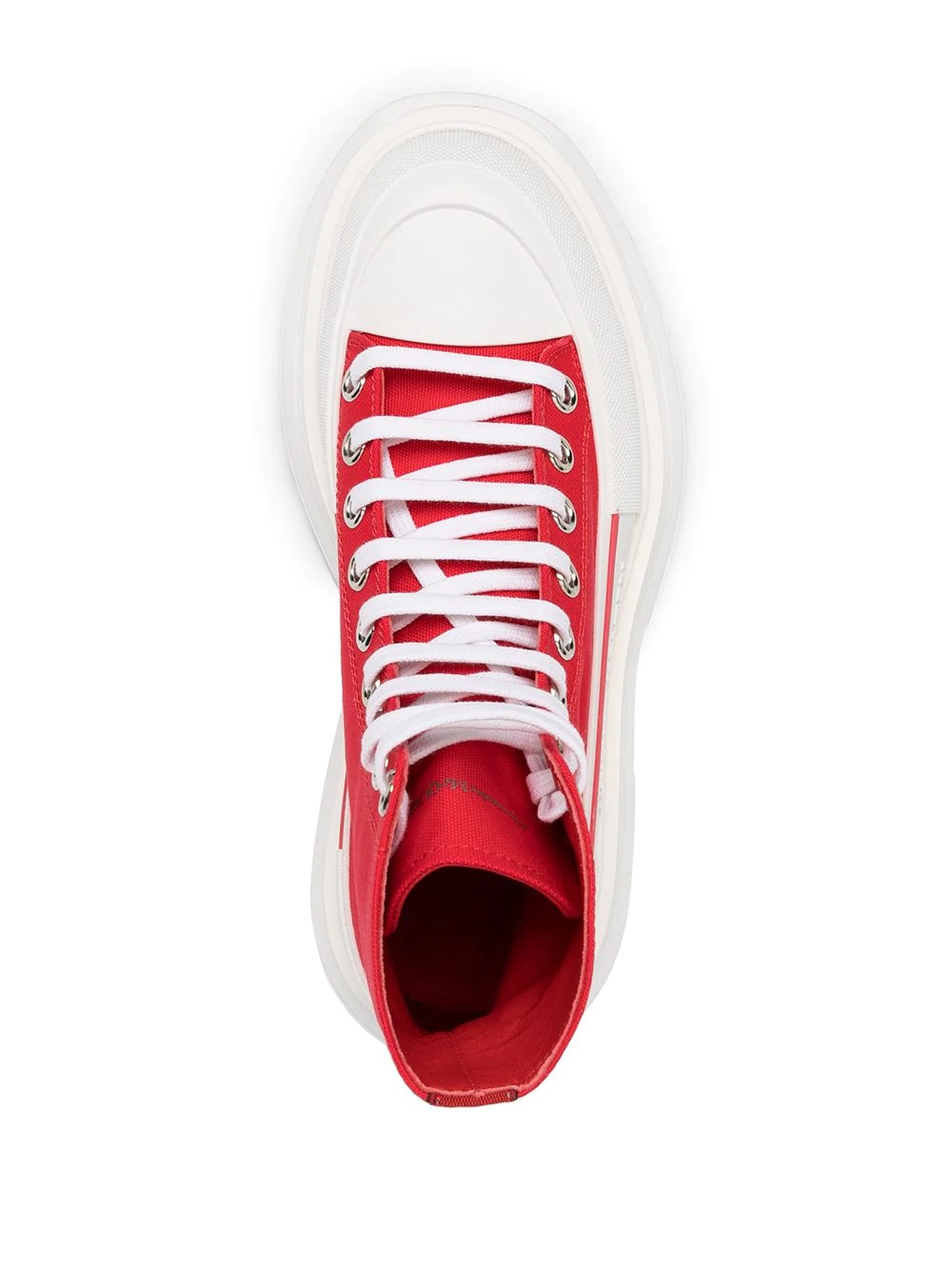 lace-up chunky sneakers - 4