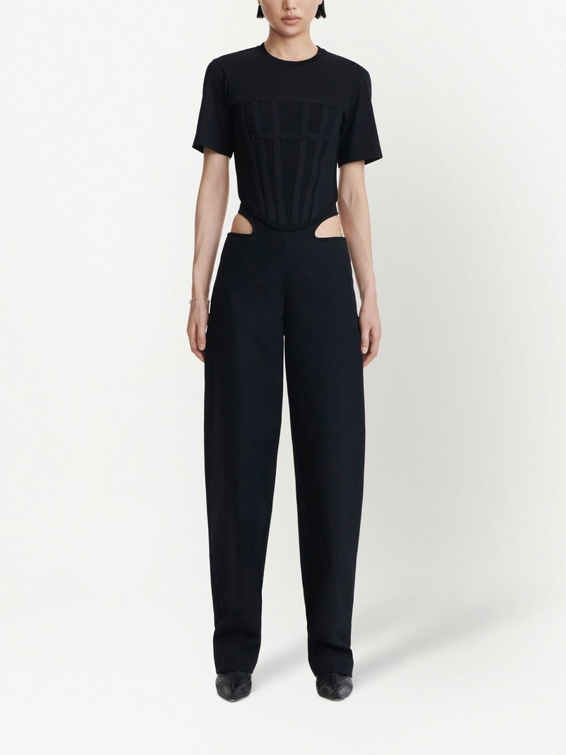Dion Lee Corset organic cotton T-shirt outlook