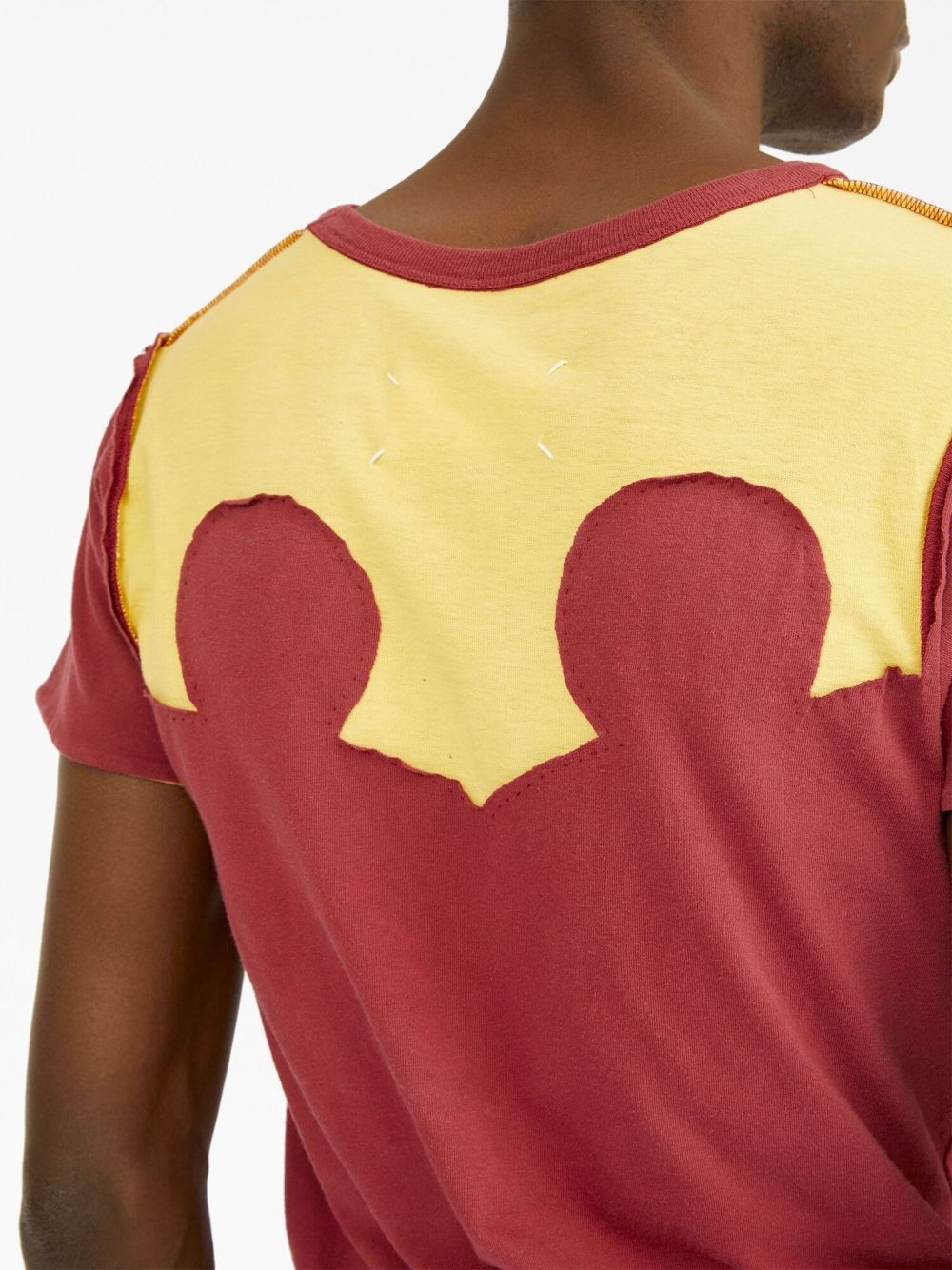 logo-print distressed T-shirt - 7