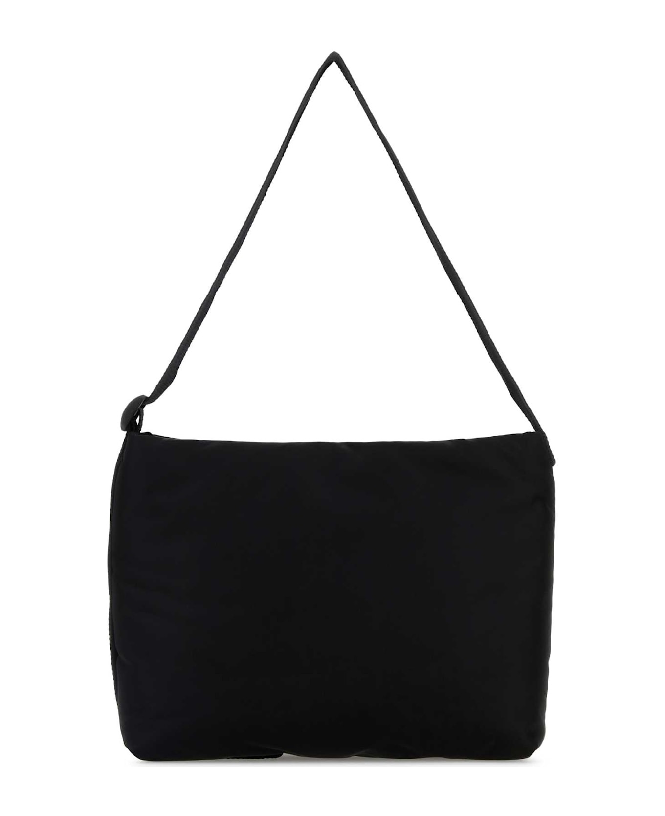 Black Fabric Monaco Shopping Bag - 3