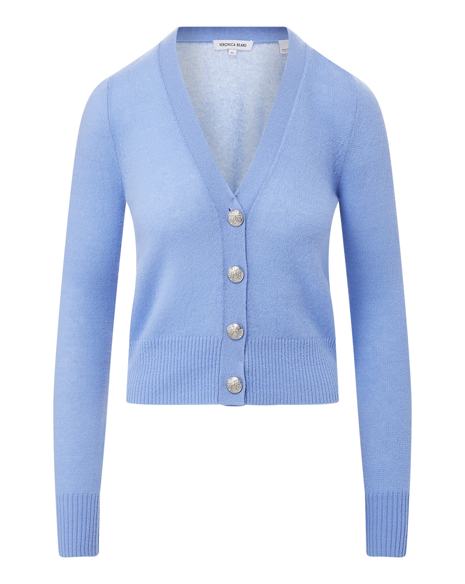 SOLENE CASHMERE CARDIGAN - 1