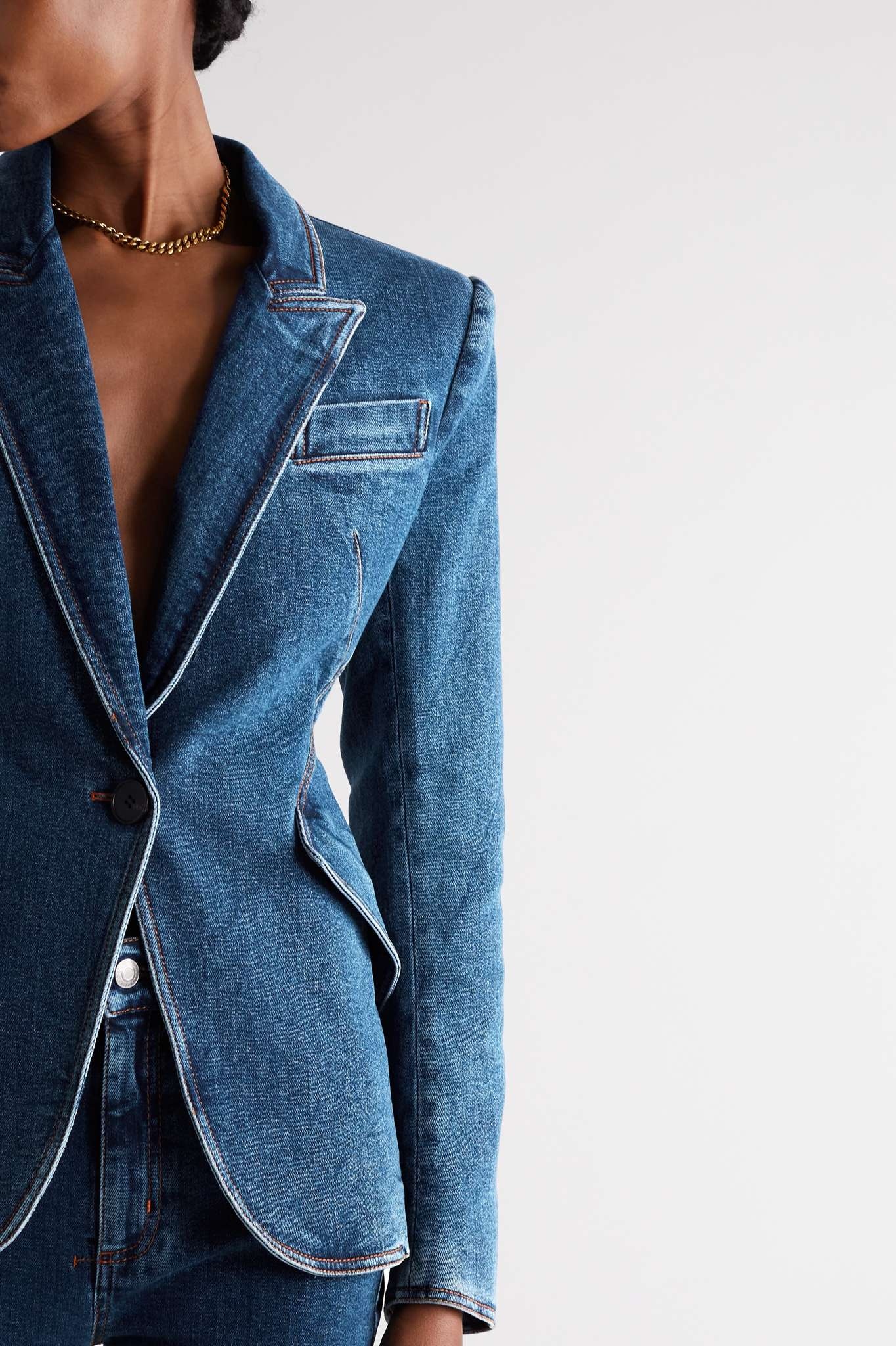 Denim blazer - 5