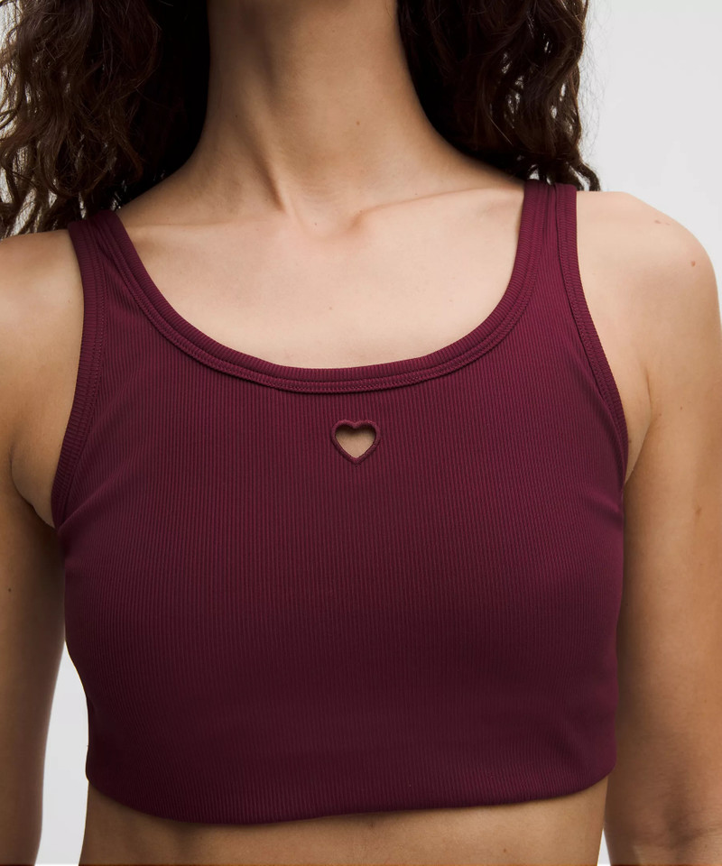 Nulu Ribbed Scoopneck Bra Light Support, B/C Cup *Heart 6