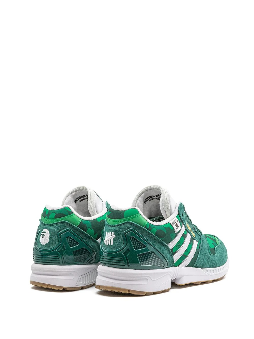 ZX 8000 "BAPE x Undefeated - Green" low-top sneakers - 3