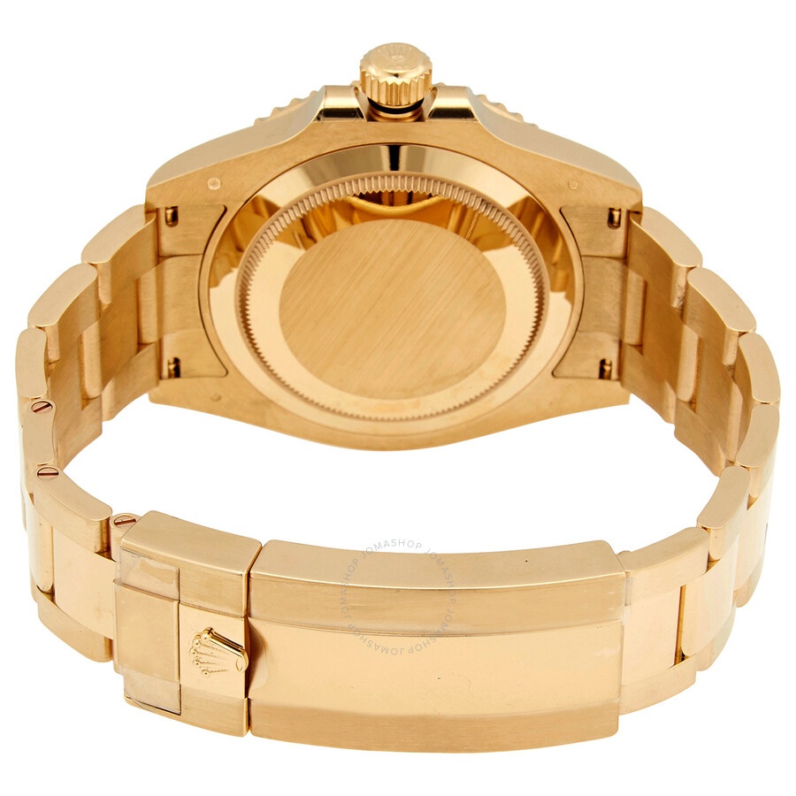 Submariner Black Dial 18K Yellow Gold Oyster Bracelet Automatic Men's Watch 126618LNBKSO - 3