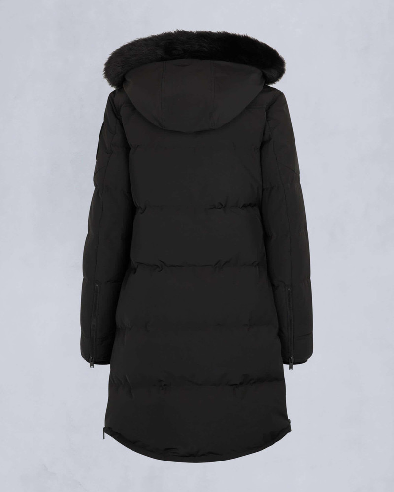 ONYX SHEARLING CAUSAPSCAL PARKA 6