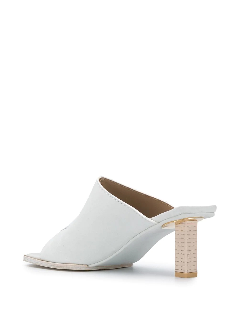 square-toe mules - 3