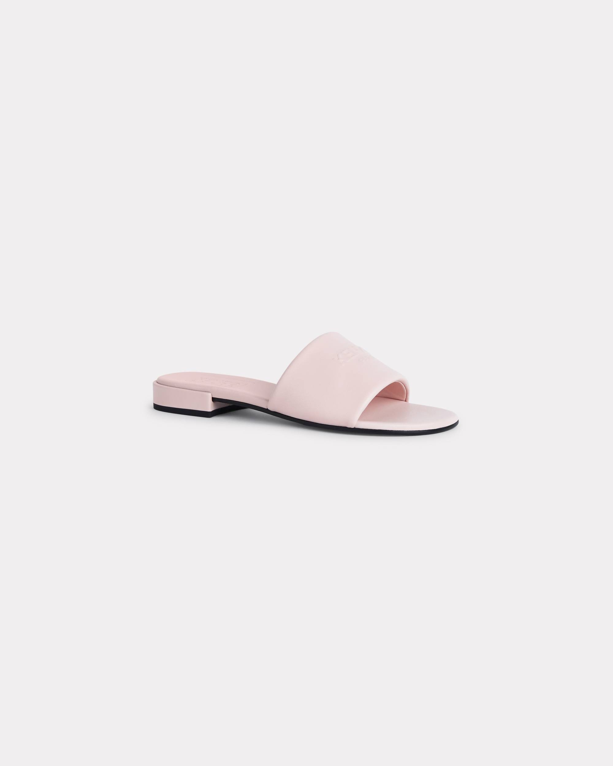 'KENZO OKI' leather flat mules - 1