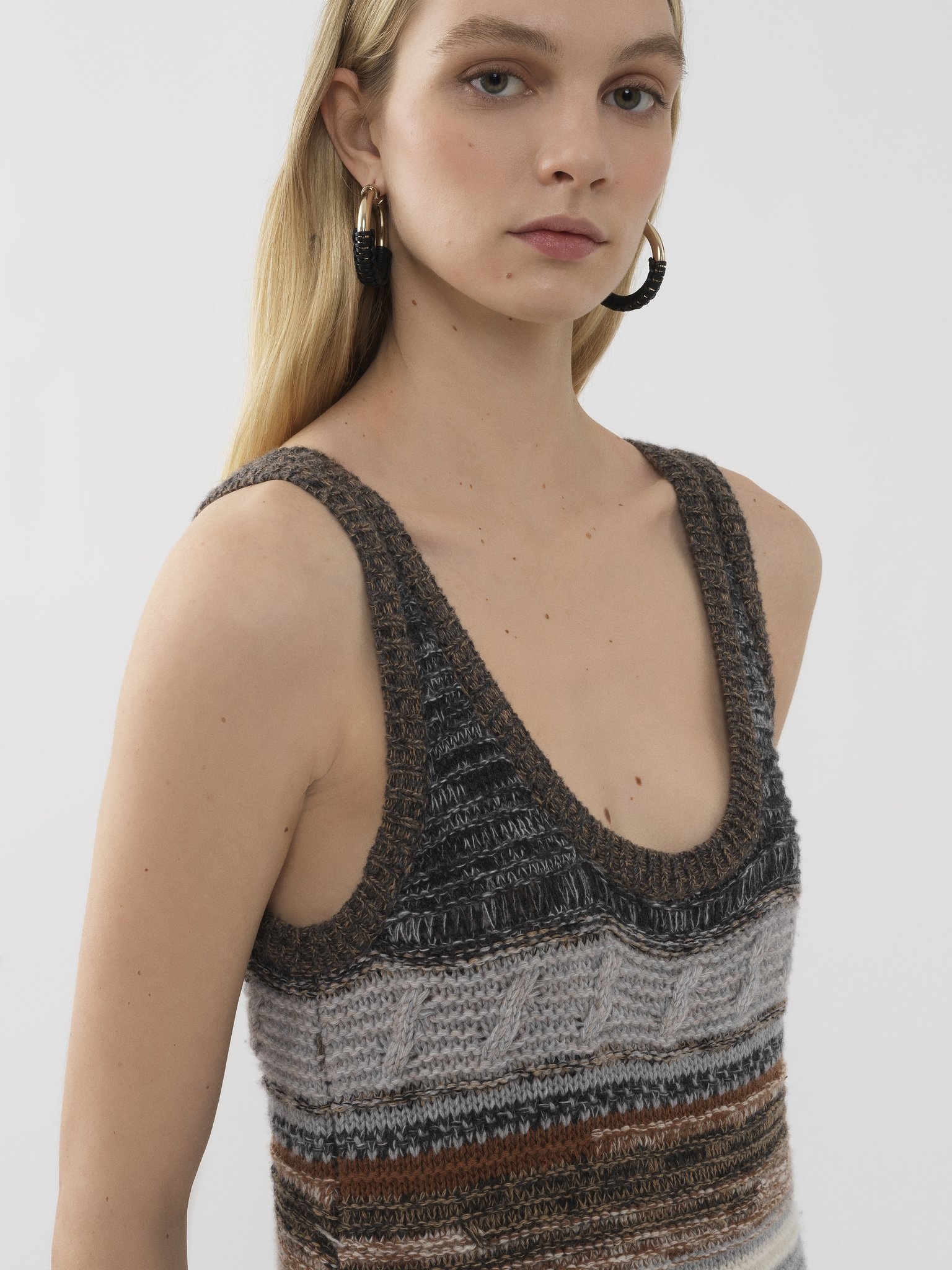 STRIPED TANK DRESS - 2
