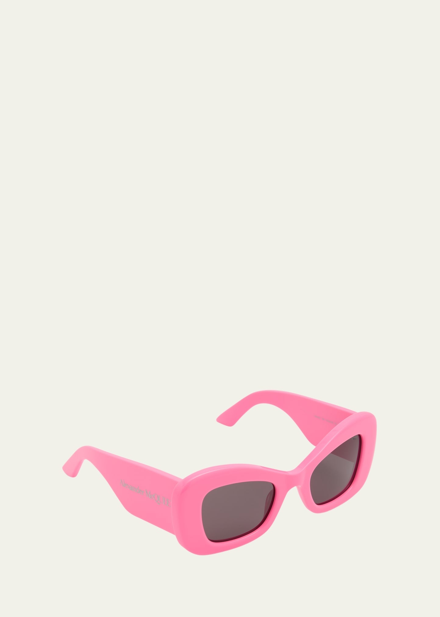 Chunky Logo Acetate Cat-Eye Sunglasses - 2