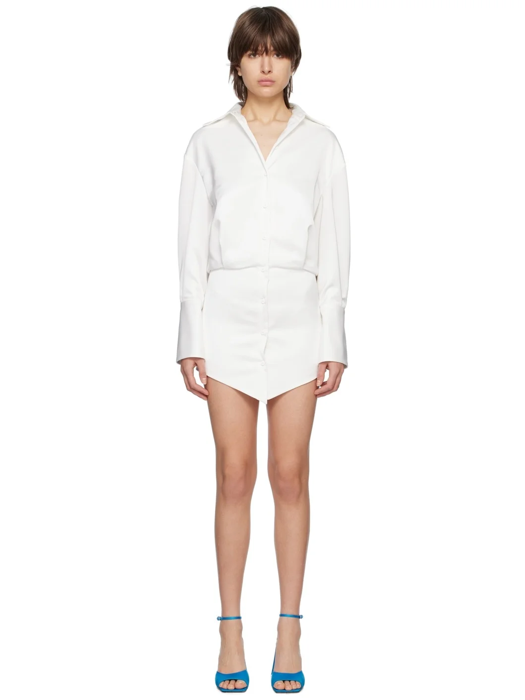 White Silvye Minidress - 1