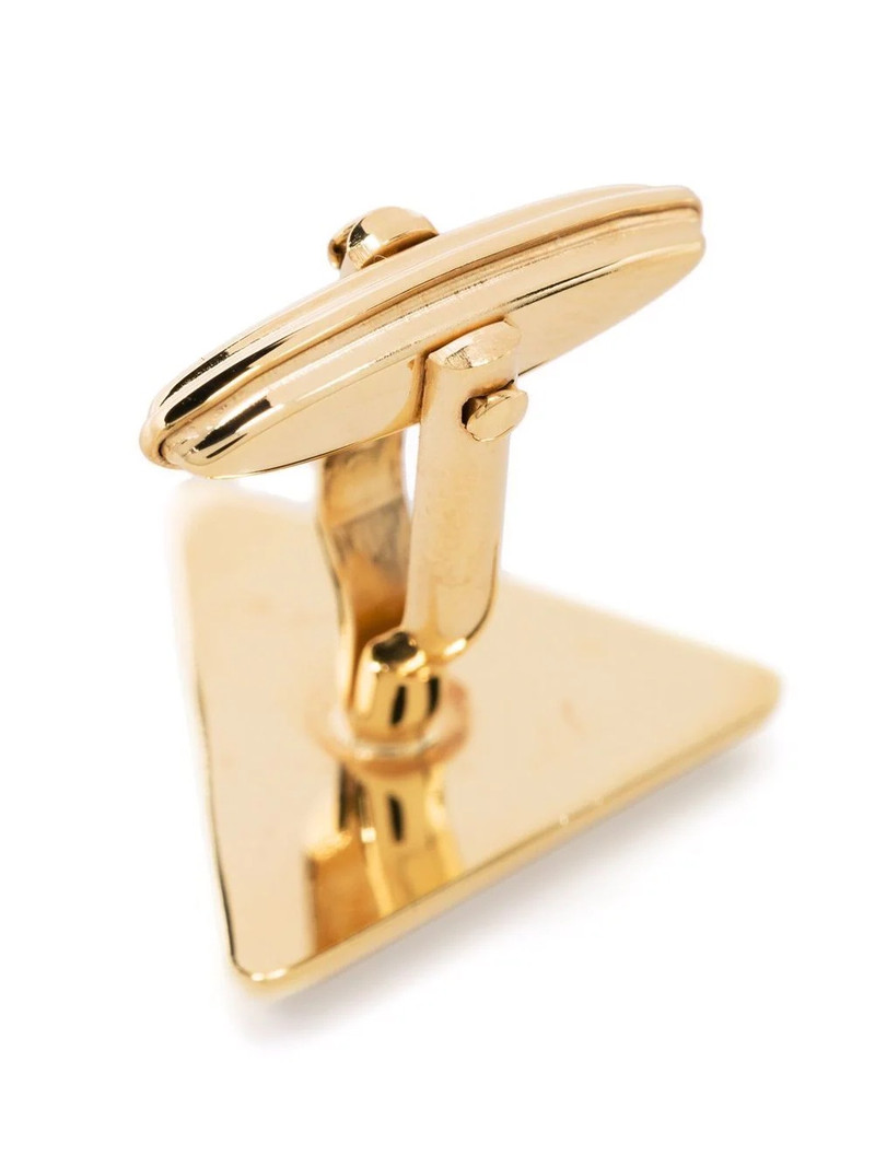 Lanvin logo-plaque cufflinks outlook