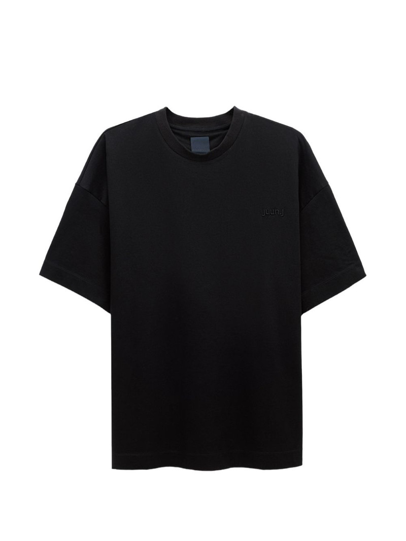 print-detail T-shirt 1