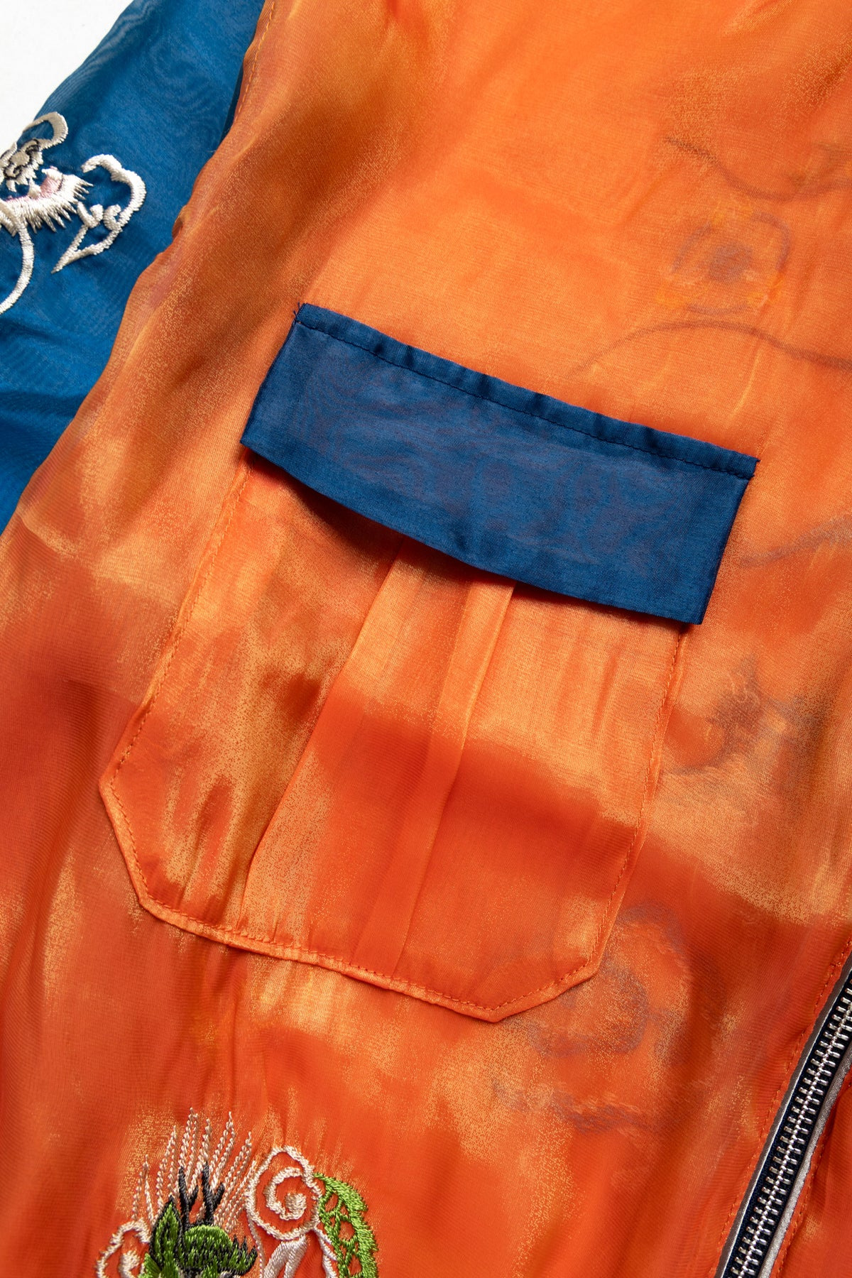 Sheer Pearl Mosquito Guard 2TONES Vietnam JKT - Orange x Blue - 8