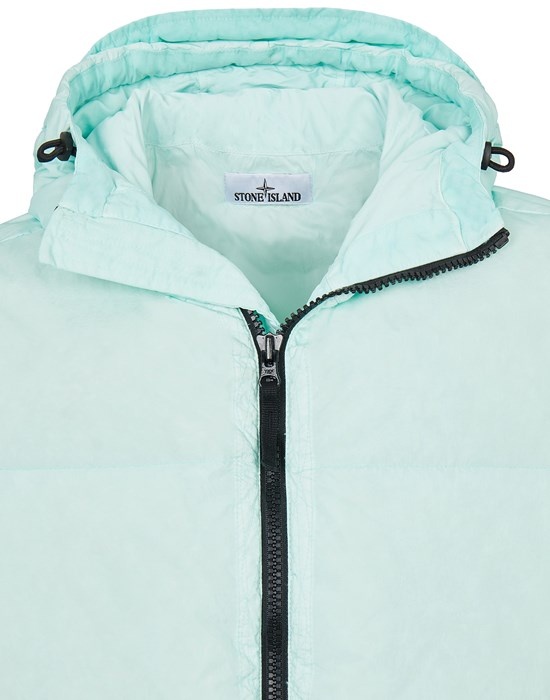 40223 GARMENT DYED CRINKLE REPS R-NY DOWN AQUA - 3