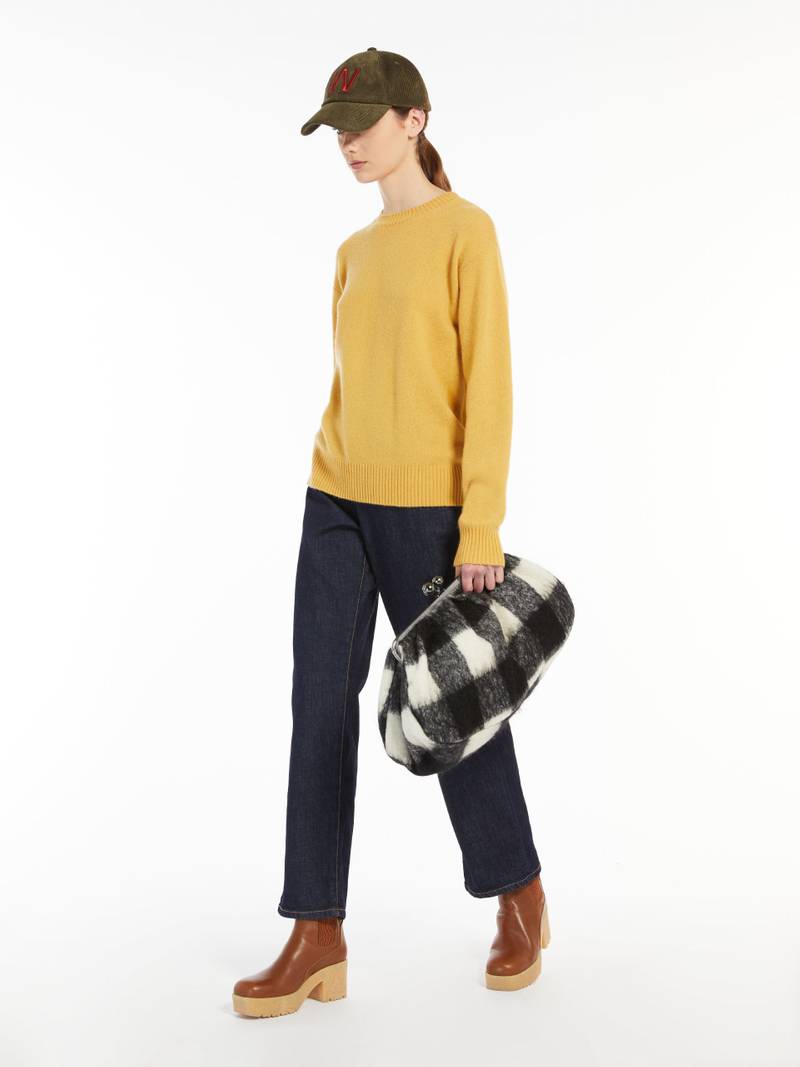 Max Mara MADERA Cotton denim trousers outlook